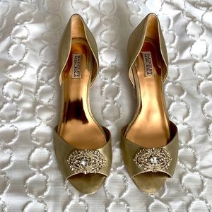 Badgley Mischka Wedding heels - size 11